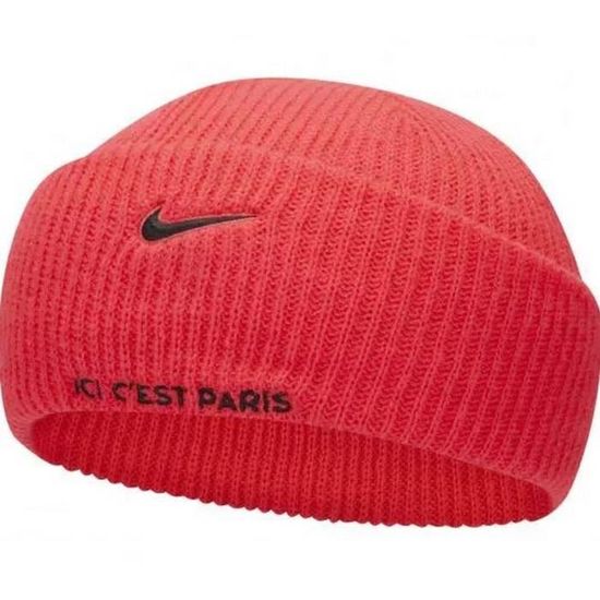 Bonnet Rouge A Revers Homme Nike PSG Paris Saint-Germain rouge - Cdiscount  Prêt-à-Porter