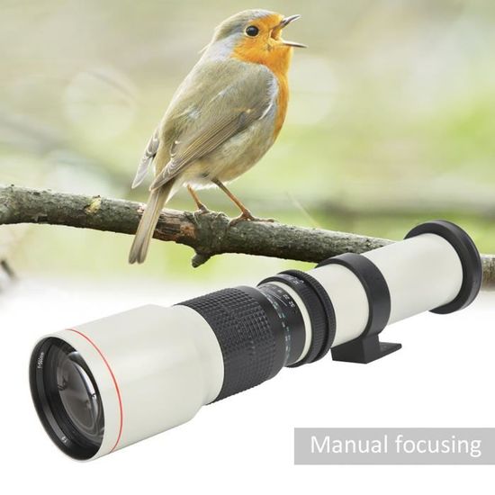 Objectif 2X Téléobjectif Convertisseur 9 × 9 × 8 52mm 2X Grossissement Téléconvertisseur Téléobjectif Pour Appareil Photo à Monture 52mm