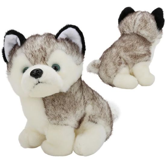 CU-MATE Chien maltais réaliste en peluche, jouet en peluche pour filles et garçons, anniversaire, blanc, 35,6 cm CU-MATE Chien maltais réaliste en peluche, jouet en peluche pour filles et garçons, anniversaire, blanc, 35,6 cm