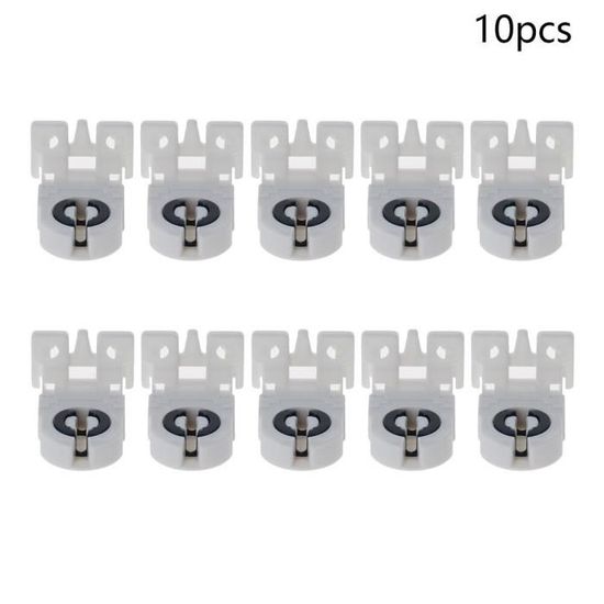 8X T8 BASE Fluorescente, LED Tube Lampe Support G13 Prise Enfichable