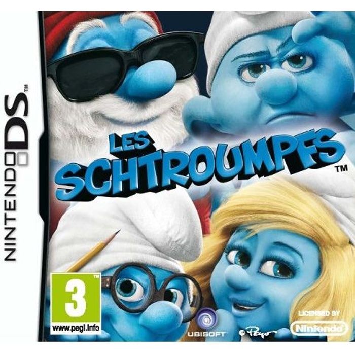 LES SCHTROUMPFS / Jeu console DS