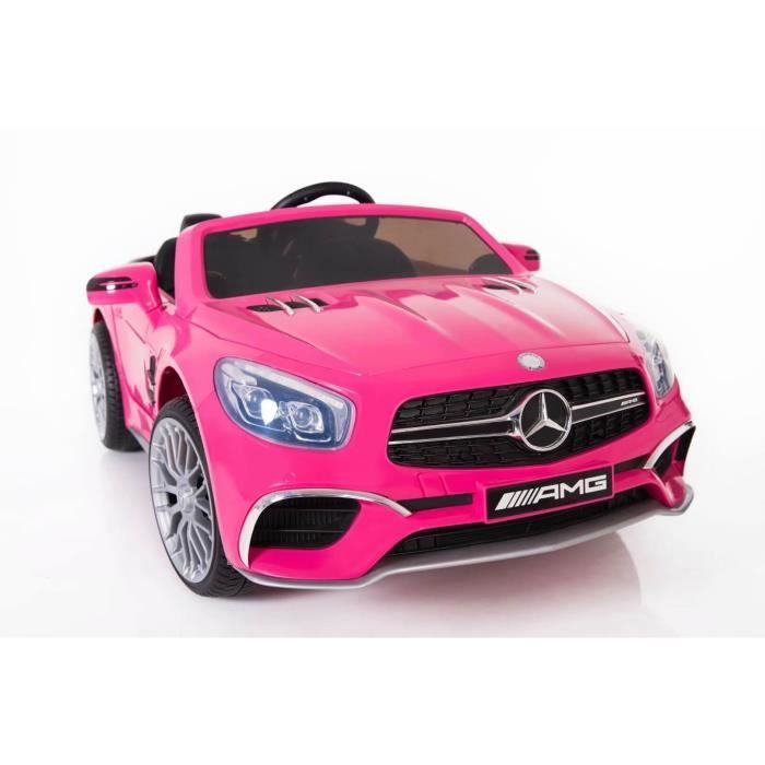 Mercedes SL65 voiture enfants 12v - Couleur:Rose