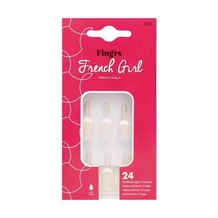 FING'RS Faux-ongles French Girl 2239