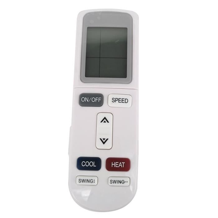 REMPLACEMENT AIRTON TéLéCOMMANDE CLIMATISEUR STAR-H09N4/FAR1DI-EU STAR-H12N4/FAR1DI-EU STAR-H18N4/FAR1DI-EU 409118 409119 409120