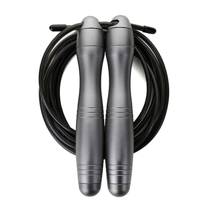 Accessoires Fitness - Musculation,ROEGADYN Fitness lesté corde à sauter vitesse portant câble vitesse corde Crossfit - Type 558Gray