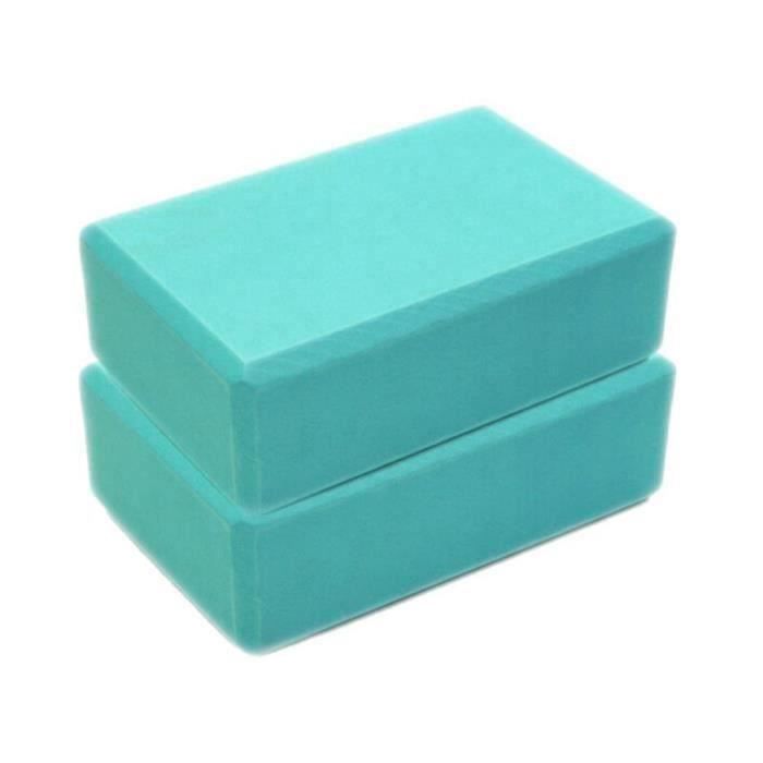 Exercise Fitness Yoga Blocs Coussin de traversin en mousse EVA Gym Training 2pc @sueyeuwdi5