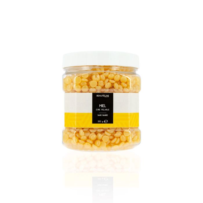 Cire épilation visage et corps au miel sans bande 1kg 1000g, Beautélive, Femme