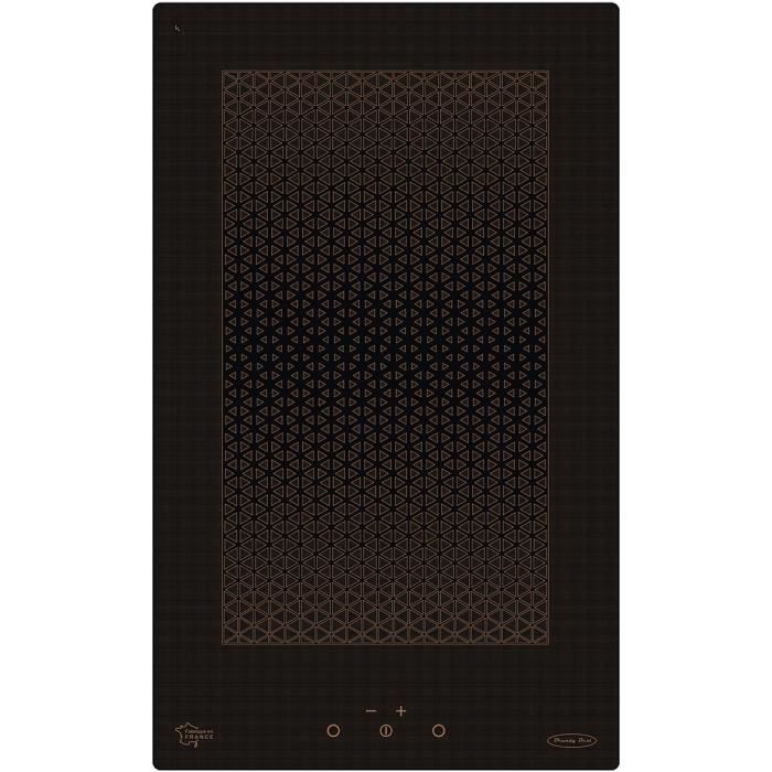 Brandy Best DOMINO-BG Table de cuisson induction 1 zone flexible encastrable bronze