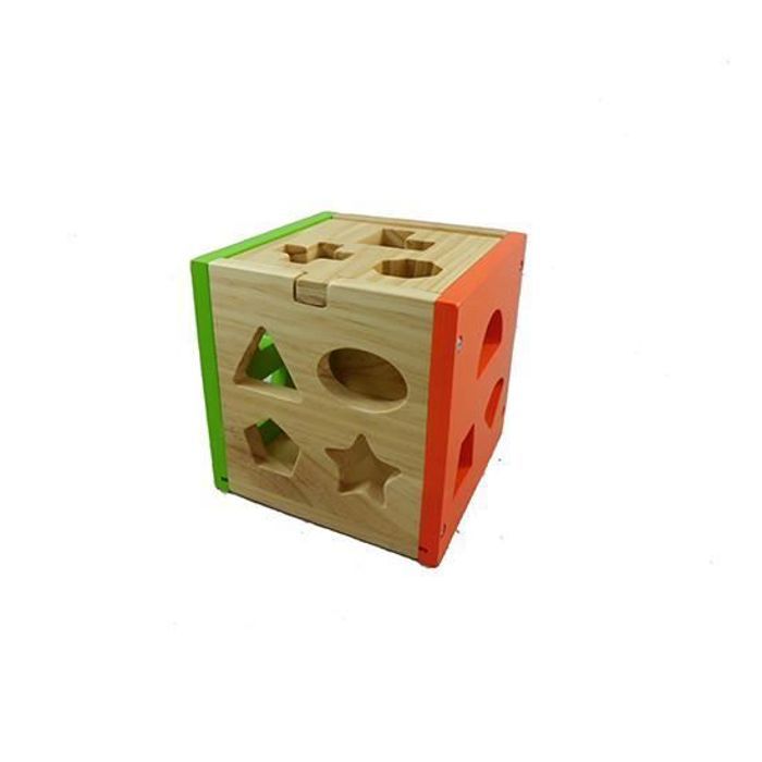 Cube d'activité en bois