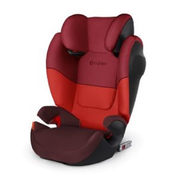 CYBEX Siège auto Silver Solution M-Fix SL Rumba - Groupe 2/3 - Rouge