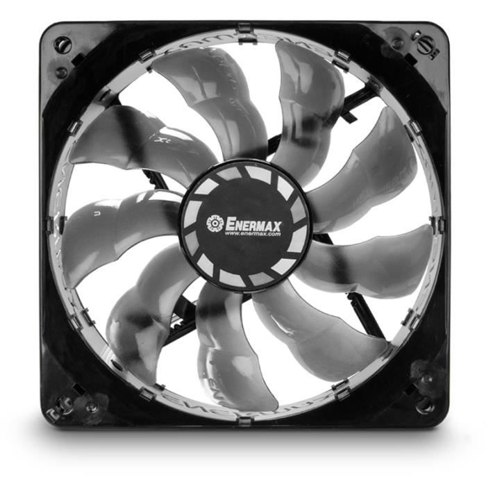 Enermax T.B.Silence 12cm, Boitier PC, Ventilateur, 12 cm, 900 tr-min, 11 dB, 0,828 mmH2O