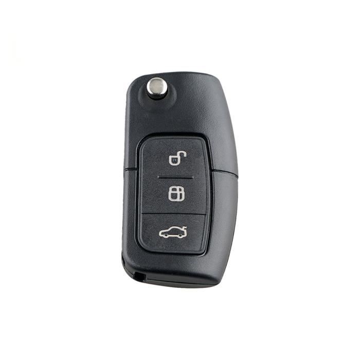 COQUE CLE GENERIQUE 3 BOUTONS FORD FIESTA FOCUS
