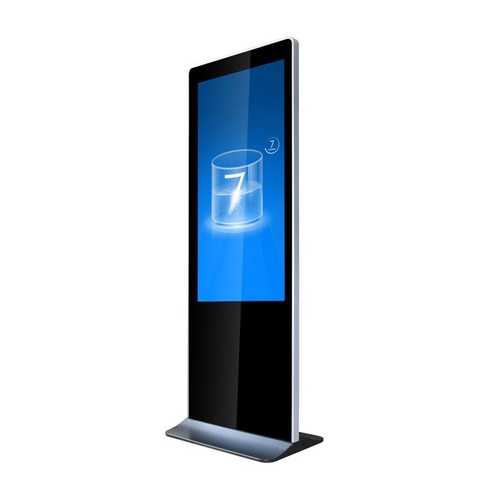 ECRAN A AFFICHAGE DYNAMIQUE - Totem vidéo 43- FULL HD 500 cd-m2