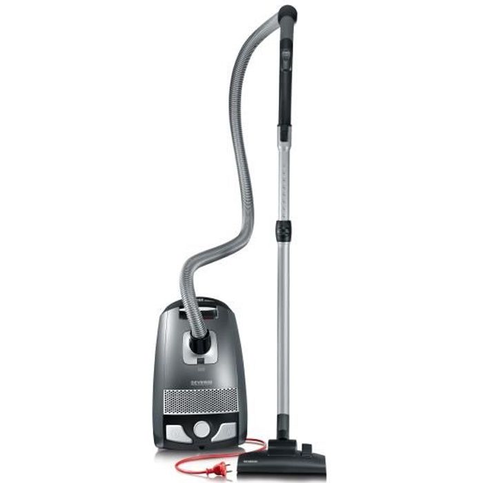 SEVERIN BC7045 Aspirateur traîneau avec sac - 750W - 72 dB - B - Gris