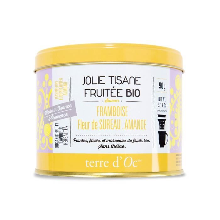 Tisane fruitée bio à la fleur de sureau