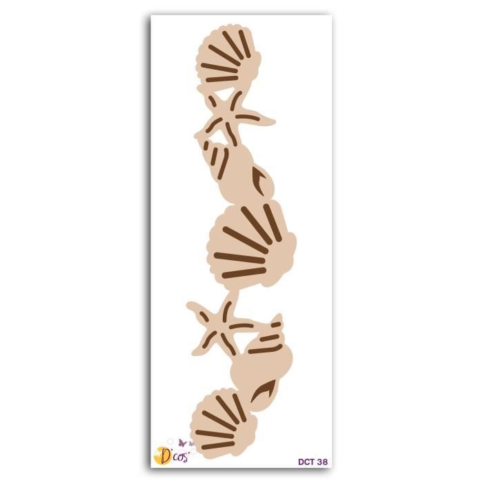 LES D'COS® DE TOGA Die Frise coquillages