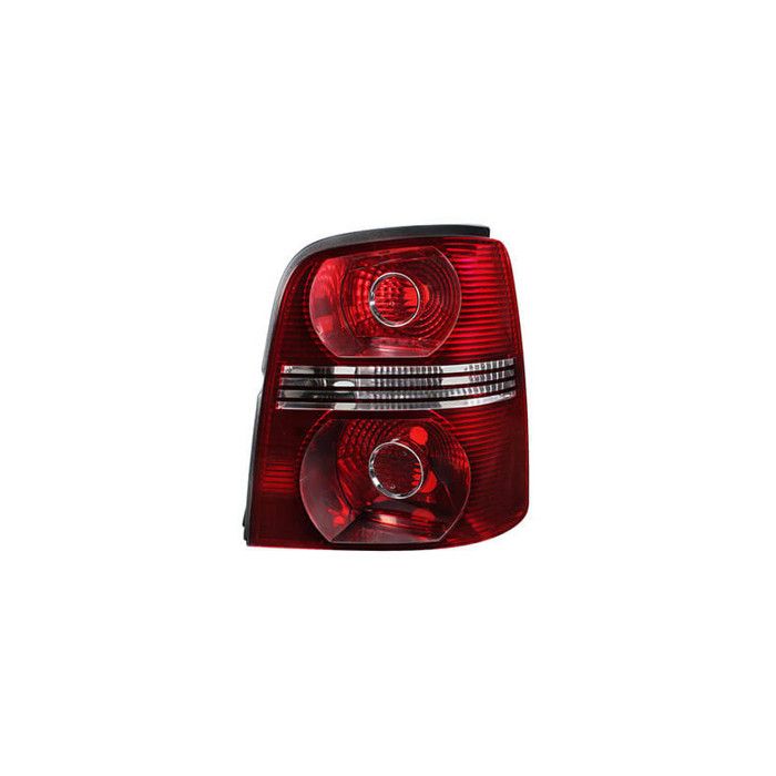 Feu arrière droit VOLKSWAGEN TOURAN I phase 2, 2006-2010, fond rouge,