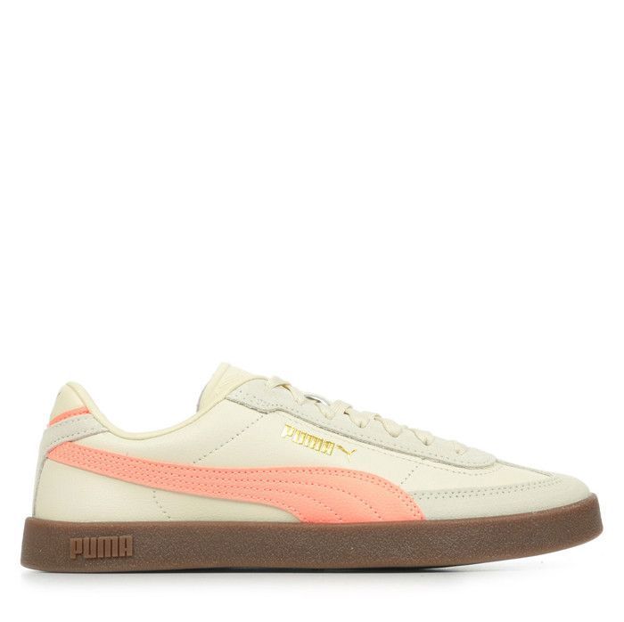 PUMA Club II Era, Baskets femme Alpine Snow Fluro Peach Pes