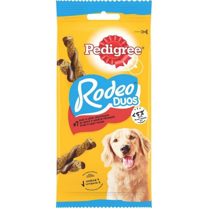 Friandise pour chien - PEDIGREE - Rodeo Duo X7 - 123 g - Produit unitaire - Snack Friandise pour chien - PEDIGREE - Rodeo Duo X7 - 123 g - Produit unitaire - Snack
