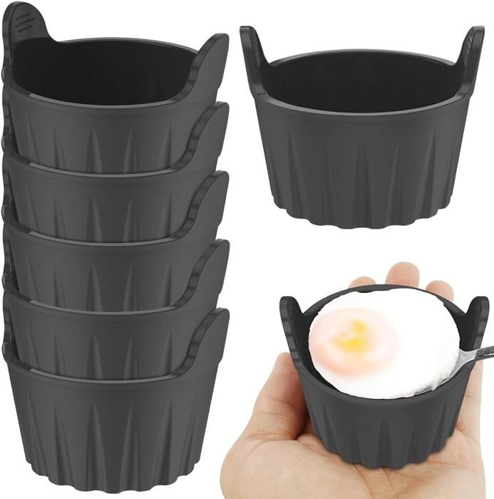 Set De 4 Moules à Gâteau En Silicone - Compatibles Four, Micro-ondes Et Air Fryer - Antiadhésifs