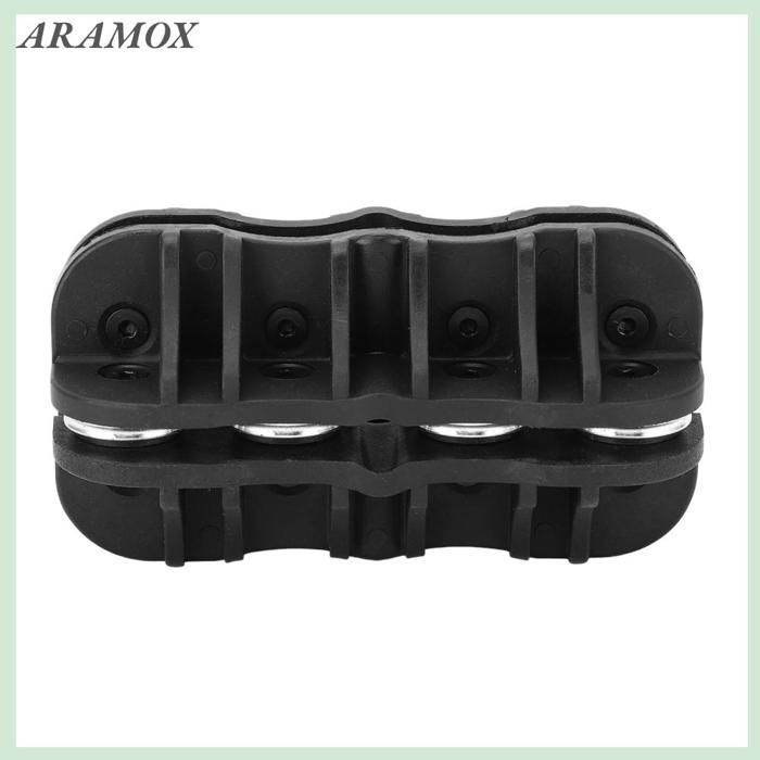 Étriers Dominus Flex – Acier Inoxydable, Taille 4 3/4, Argent/Noir/Blanc (Occasion)