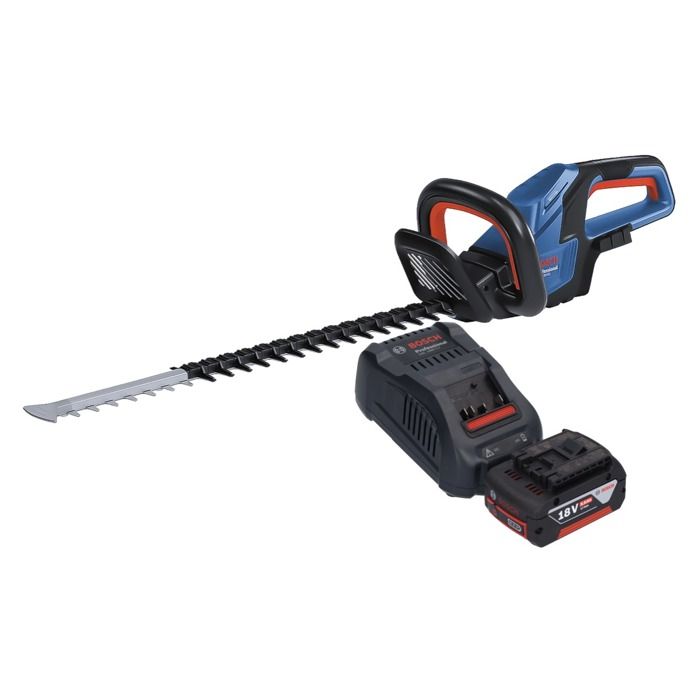 Bosch GHE 18V 60 Professional Taille haies sans fil 18 V 60 cm Brushless + 1x batterie 5 0 Ah + chargeur