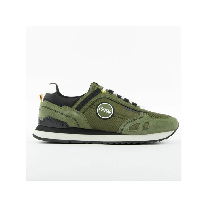 Basket Colmar Homme Travis Sport Bold Kaki Synthétique
