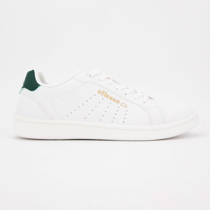 Ellesse Baskets effet cuir avec détail coloré à lacets Homme ELLESSE