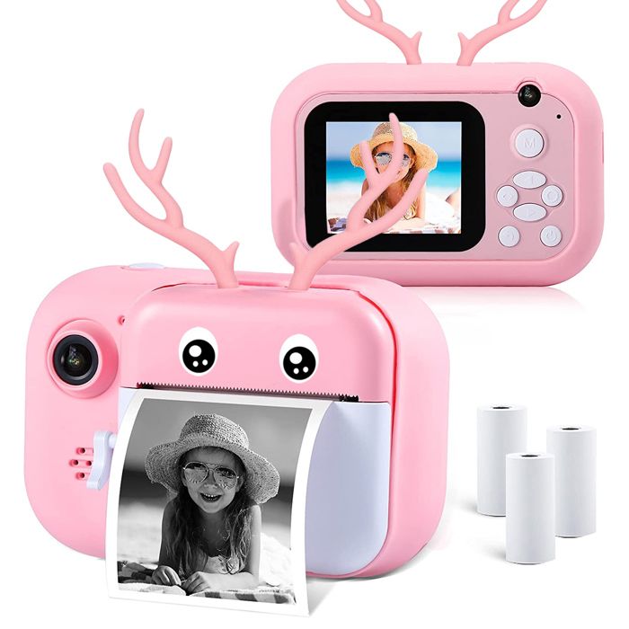 EKIDS Caméra Pat Patrouille – Appareil Photo Numérique 2 MP Avec Vidéo HD, Écran 2