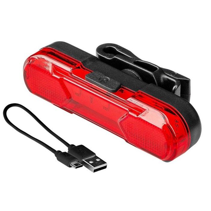 Lumière de vélo arrière - NEO TOOLS - 3W - 2835 LED - 210 mAh - IPX4 - 30 lm - Temps de fonctionnement jusquà 8 h