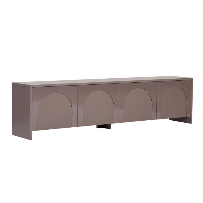 Meuble TV en bois Aurelia - 180 x 32 x 45 cm - Atlas Meuble TV en bois Aurelia - 180 x 32 x 45 cm - Atlas