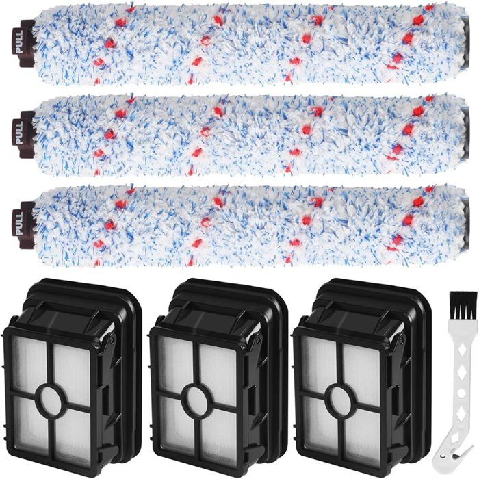 Accessoires pour Aspirateur pour Bissell CrossWave 3 en 1 : Brosses de Sol et Filtres pour les Aspirateurs pour Bissell Séries