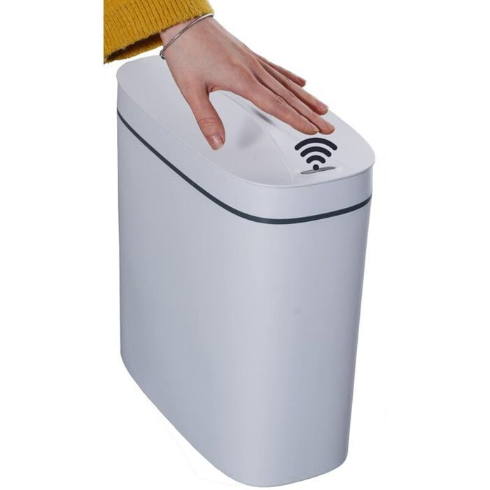 Poubelle automatique sans contact - OKZ® - Capacité 14 litres - Ouverture sans contact - Dimensions 319x159x304 cm