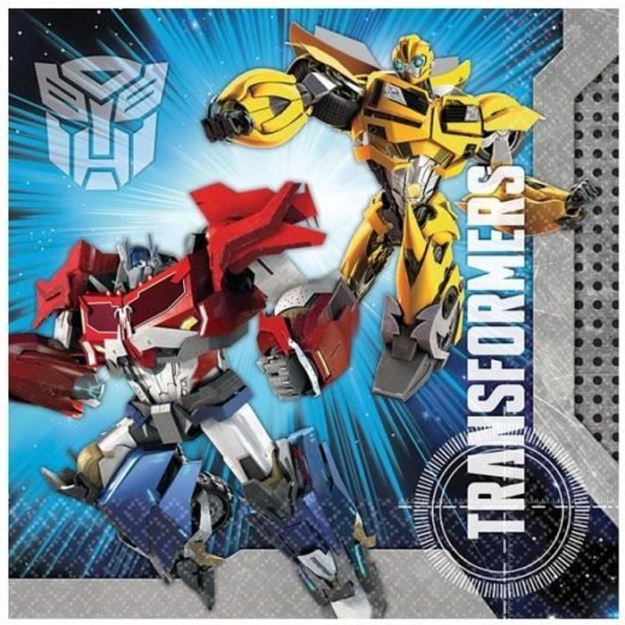 Serviettes Papier Transformers Cdiscount Maison