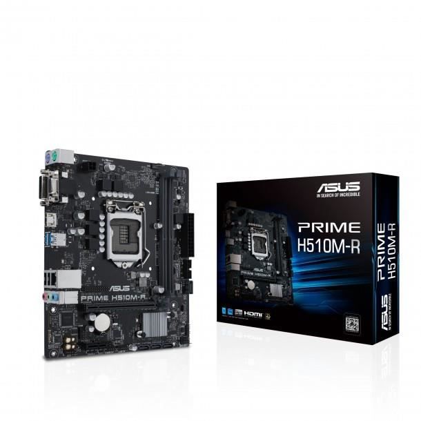 ASUS PRIME H510M R Intel H510 LGA 1200 Socket H5 micro ATX Neuf - vue 4