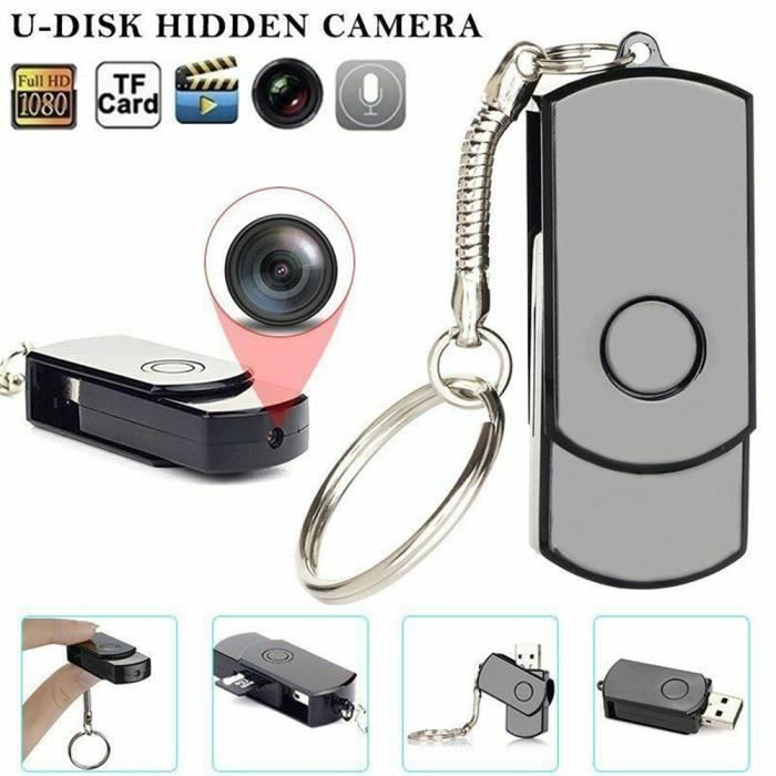 omoup 1080p 16 G HD Mini caméra cachée portable petite boîte Appareil photo Spy Cam Caméra Night Vision Motion Detection 
