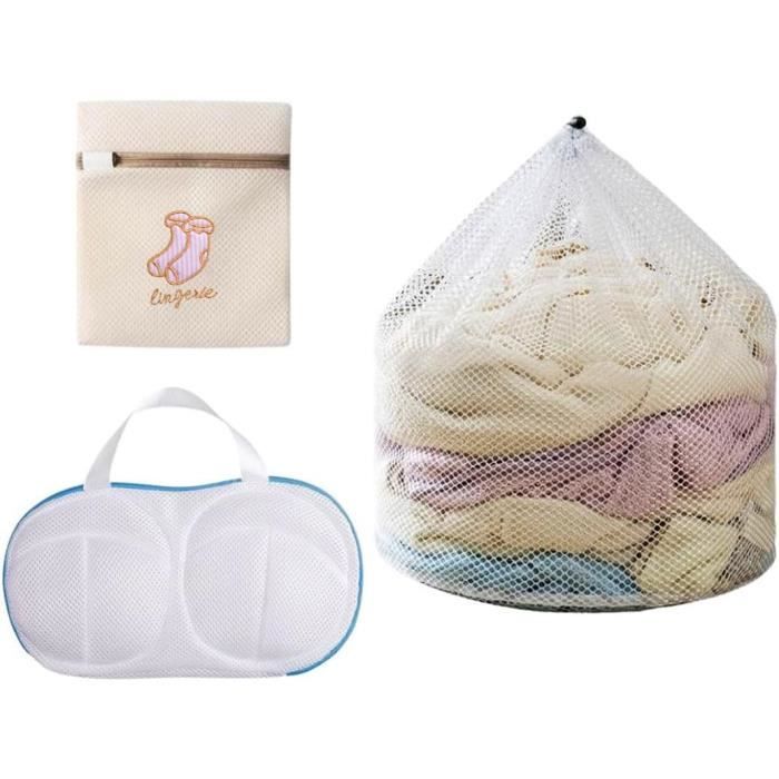 Lot de 9 Filet Linge Machine à Laver, LUZOON Sacs à Linge Filet de Lavage, Sac à Lavage Manteaux Sacs sous Vetement Super Durable pour Chemises, Soutiens-gorge, Chaussettes, Peluches