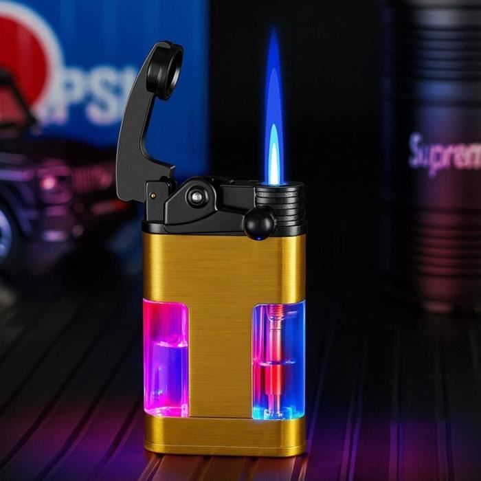 Briquet, Coupe-Vent En Métal Butane Briquet Briquets Torche De Type