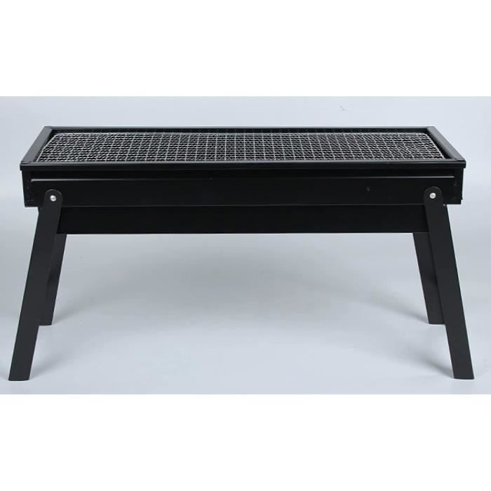 Barbecue Portable Smokki House Deux Niveaux Pour 6 Brochettes, Pliable, 2 Mm