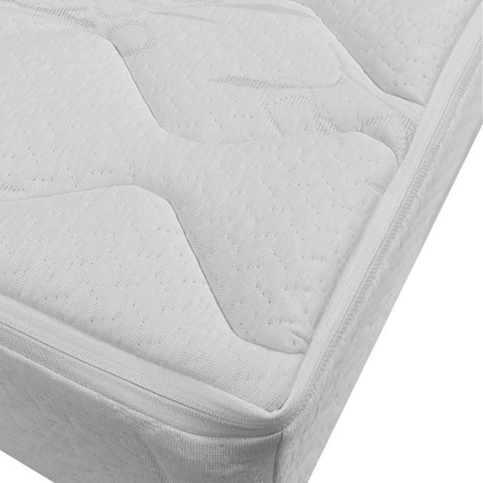 Matelas climatisé en viscose bambou 120 x 60 cm - Bébé - Beige - Ecru Matelas climatisé en viscose bambou 120 x 60 cm - Bébé - Beige - Ecru