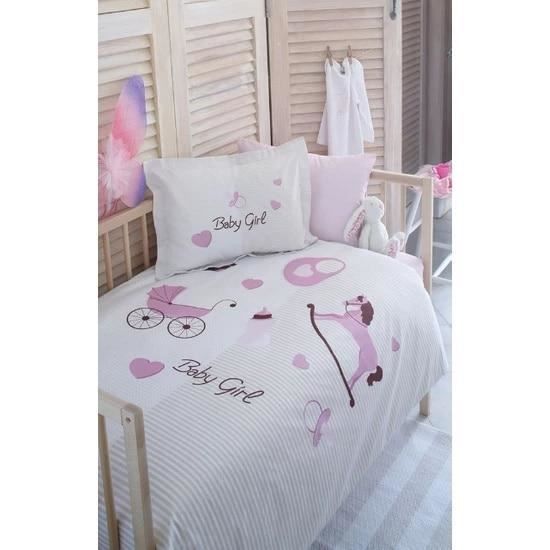 Ensemble Housse De Couette Drap Housse Oreiller Bebe Fille Cdiscount Ensemble Housse De Couette Drap Housse Oreiller Bebe Fille Cdiscount