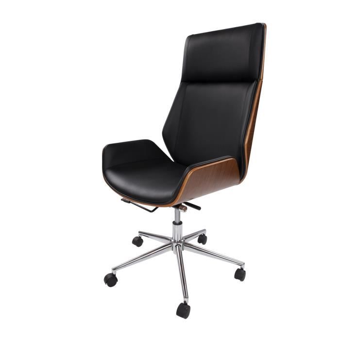 Chaise De Bureau Classique En Cuir Achat Vente Chaise De Bureau Soldes Sur Cdiscount Des Le 20 Janvier Cdiscount