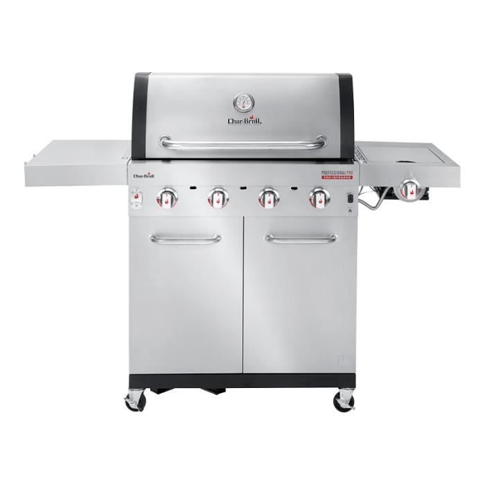 Barbecue à gaz Char-Broil Professional PRO S 4 L 145 x P 54 x H 120,9 cm Inox
