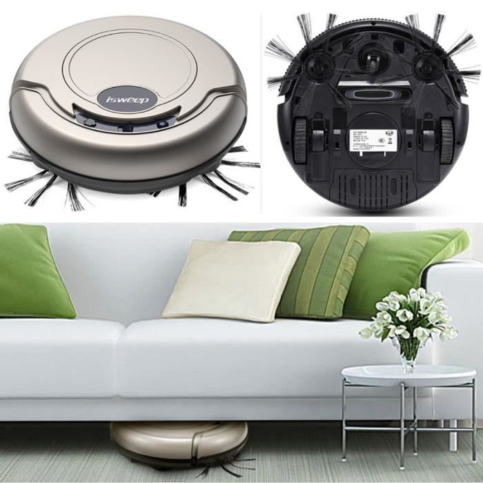 Robot Aspirateur et laveur Fusion S320 - 19W - 50db - Doré