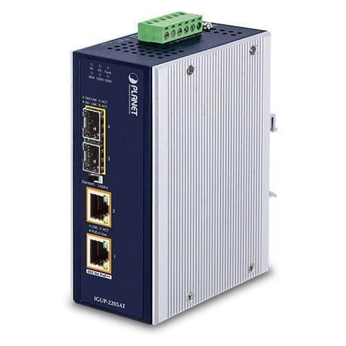 PLANET IGUP 2205AT convertisseur de support réseau 1000 Mbit/ Multimode Monomode - vue 2