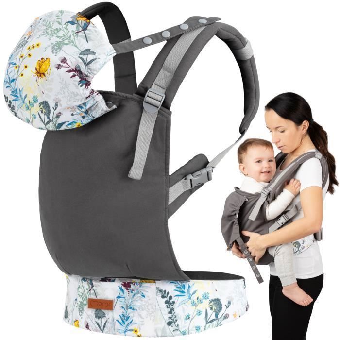 MoMi COLLET – Porte-Bébé Ergonomique et Physiologique – Portage