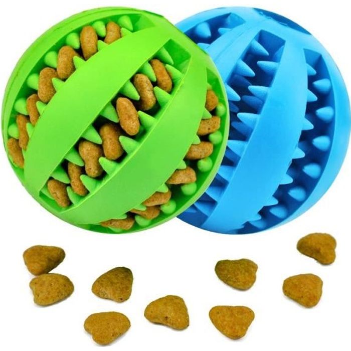 Jouet Pour Chien Balle,Balle De Jeu Pour Chien,Jouet Intelligent Pour Chien,Gros Jouet Pour Chien,Jouet à Mâcher 2 Pcs