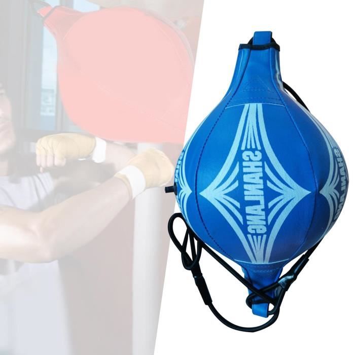 Balle de Boxe en Forme de Poire Balle de Vitesse Poire d'Entraînement Sacs de Frappe Pivotants Balle de Frappe Pivotante Suspendue pour Boxe Exercice D'entraînement Physique