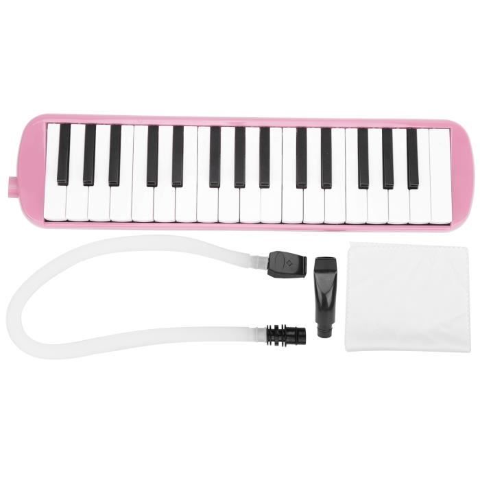 Mélodica 37 Touches Bleu - Instrument à Vent Parfait Pour Débutants Et Cours De Musique