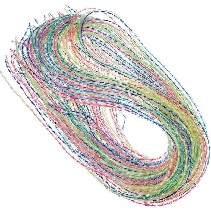 Mercerie - 22010001 30 Fils Scoubidous Torsadés Plastique Multicolore 12 X 15 275